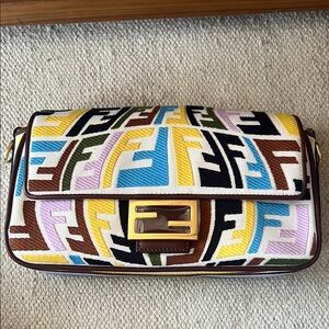 Fendi Multicolor Baguette Bag
